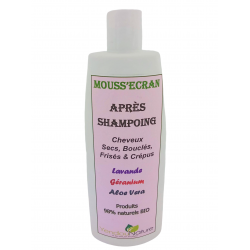 SHAMPOING APRES SHAMPOING - BIO - 400 ml - Cheveux scex - Frisés - Bouclés -