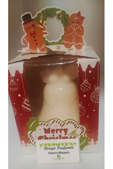 NOËL - CLOCHE DE NOËL  PARFUMÉE AUX FRUITS ROUGES - 200 gr