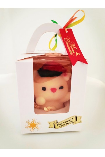 NOËL - BONHOMME DE DE NOËL PARFUMÉE AU SAPIN DE NOEL- 200 gr