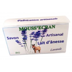 SAVONS AU LAIT D'ANESSE A LA LAVANDE - Bio - 90 GR