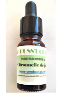 HUILE ESSENTIELE DE CITRONNELLE - 10 ML