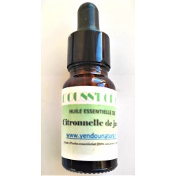 HUILE ESSENTIELE DE CITRONNELLE - 10 ML