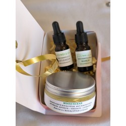 BOITE COFFRET NOËL - BAUME RHUMATISME & H.E.LAVANDIN & BASILIC