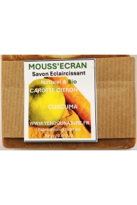 SAVON ECLAIRCISSANT A LA CAOTTE / CITRON / CURCUMA - 90 gr