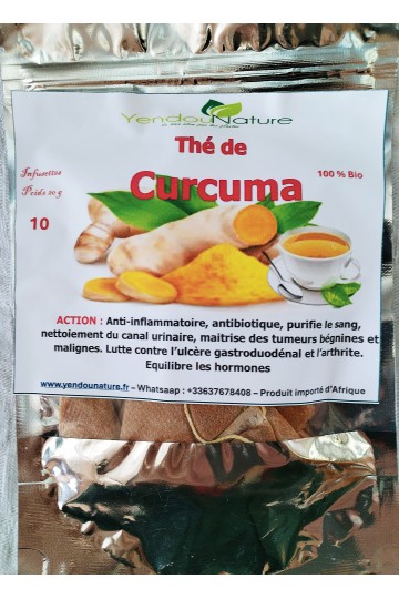 YENDOU - THE DE CURCUMA - BIO -