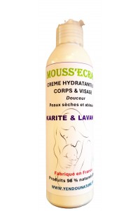 CREME HYDRATANTE LAVANDE POUR LA FAMLLE - BIO - 200 ml
