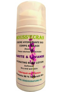 CREME HYDRATANTE APAISANTE A LA LAVANDE BIO - 100 ml