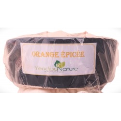 BOUGIE ENTREMET AU PARFUM D'ORANGE ÉPICÉE -180 gr -
