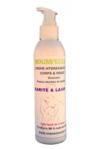 CREME HYDRATANTE LAVANDE POUR LA FAMLLE - BIO - 200 ml