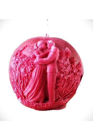 BOUGIE A THEME AUX PARFUMS DE GRASSE - DELICE GOURMAND - 200 gr.