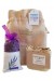 SAC EN LIN SOUVENIRS DE PROVENCE - SAVON LAVANDE + 25 GR. LAVANDE