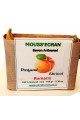 SAVON ARTISANAL AU ROMARIN & ABRICOT - BIO - NATUREL - SANS PRODUITS CHIMIQUES -100 GR