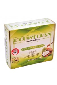 5 SAVONS MOUSS'ECRAN  5 X 120 gr - EUCALYPTUS-CITRONNÉE  - CERTFIÉ  BIO - SANS PRODUITS CHIMIQUES -